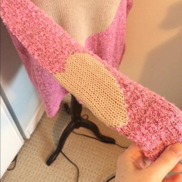 💖Kawaii barbie pink heart sweater 💖 - Picture 3 of 7